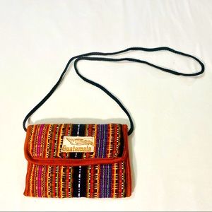 Fun Guatemala tribal fabric Crossbody